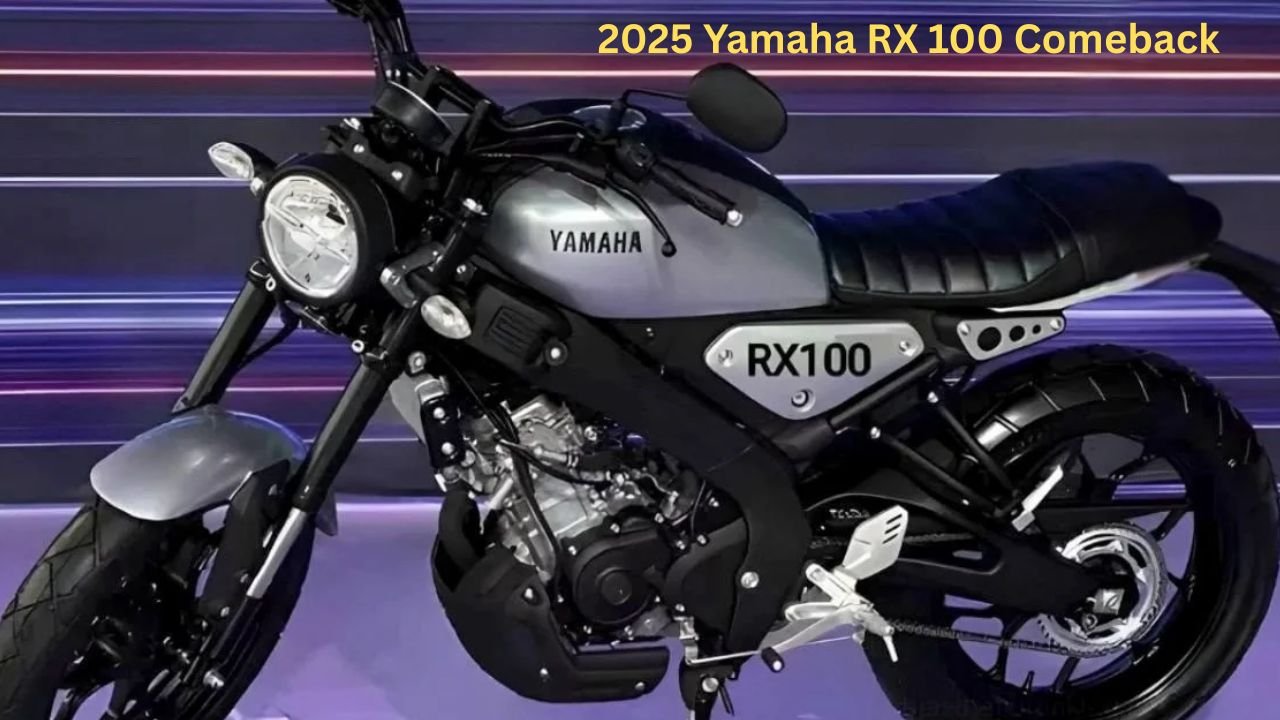 2025 Yamaha RX 100 Comeback Launch Details, Features, and Price in India