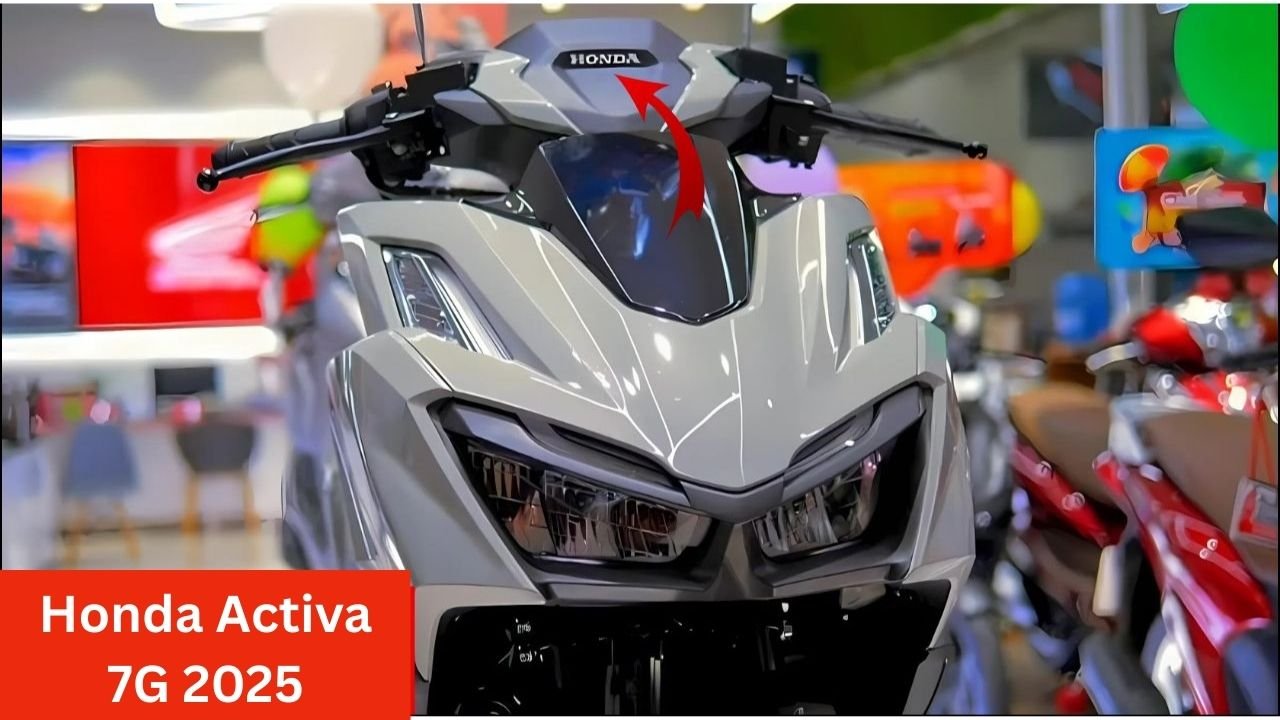 Honda Activa 7G 2025 Redefining Scooter Excellence with Style and Tech