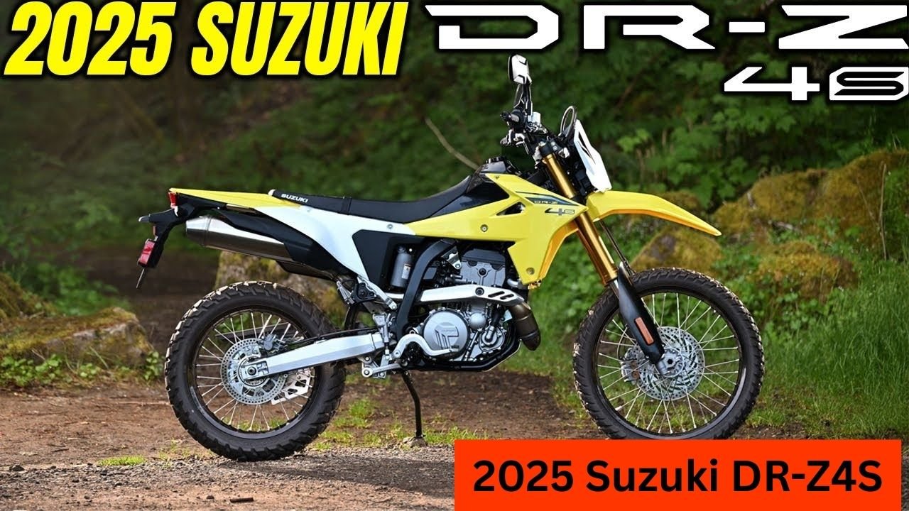 2025 Suzuki DR-Z4S: The Dual-Sport Legend Reborn with Modern Swagger
