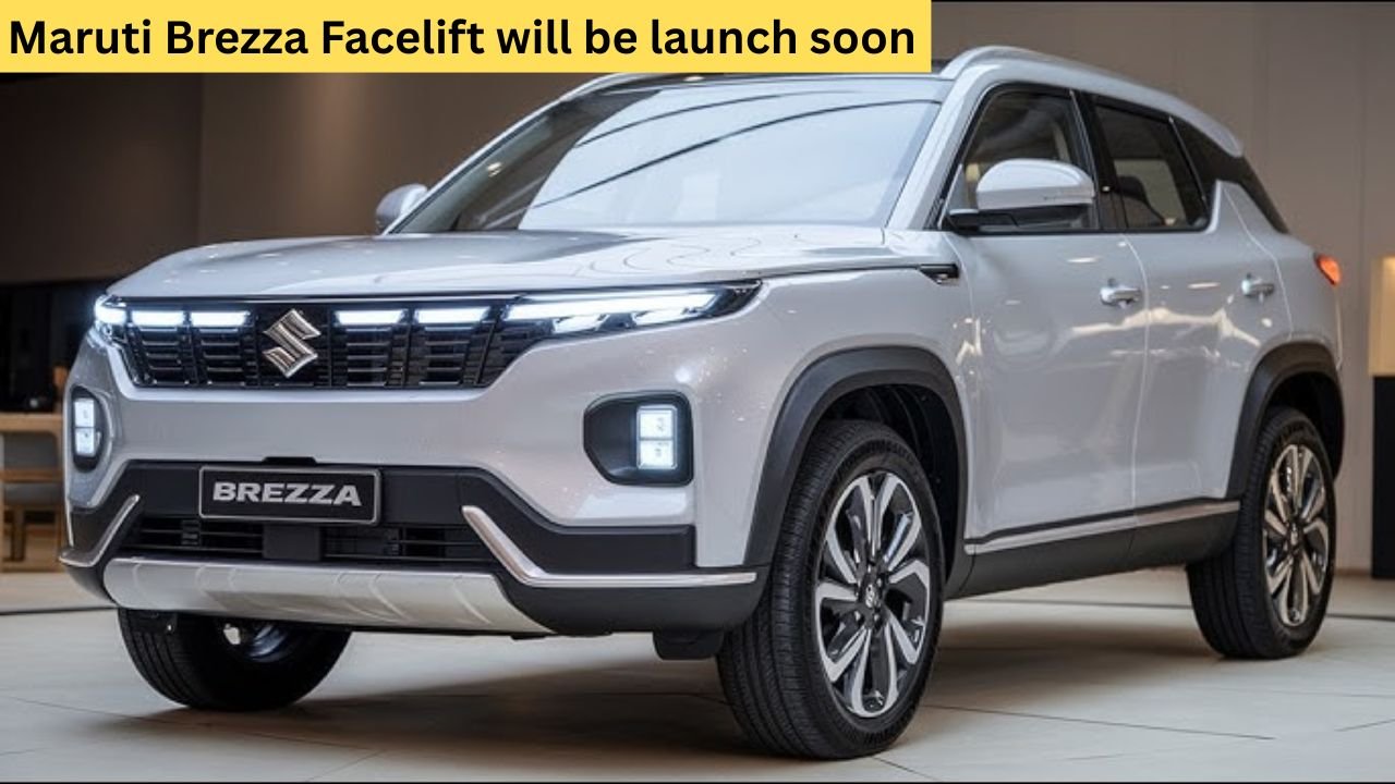 Maruti Brezza Facelift Launch Just Days Awa