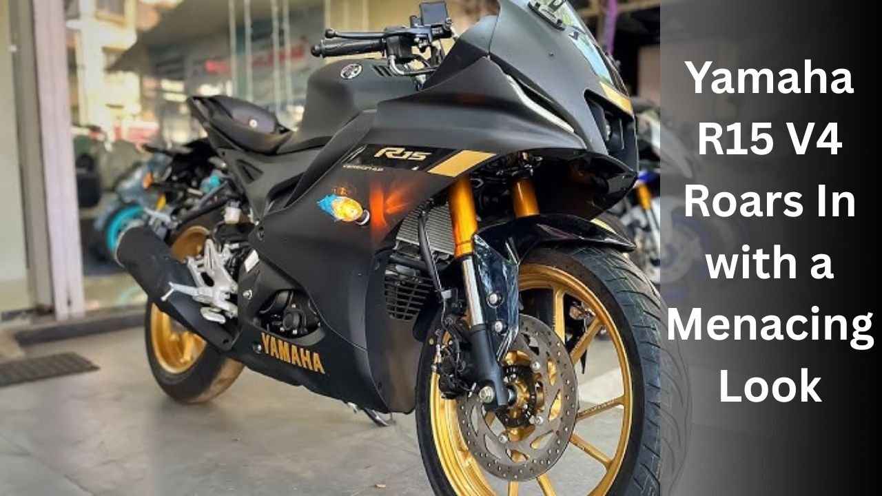 Yamaha R15 V4 Roars In with a Menacing Look and Thrilling Performance