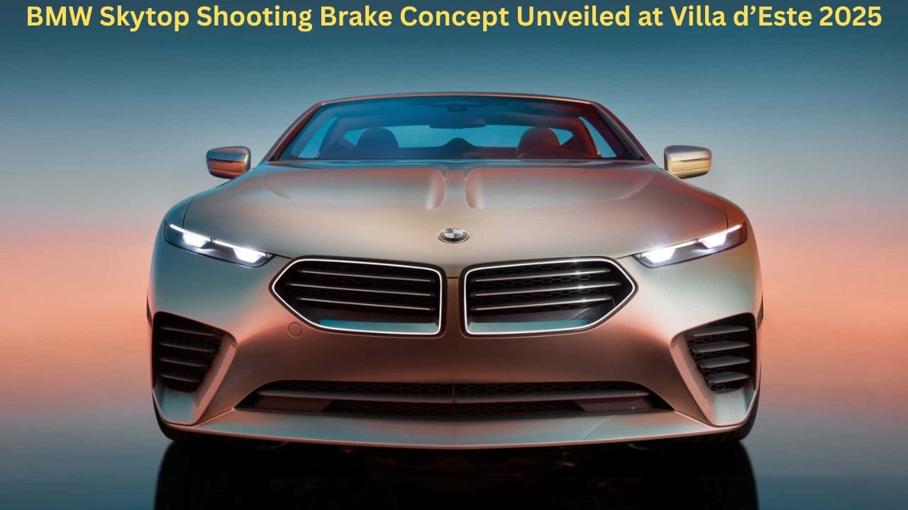BMW Skytop Shooting Brake Concept Unveiled at Villa d’Este 2025: Design, Specs, and More