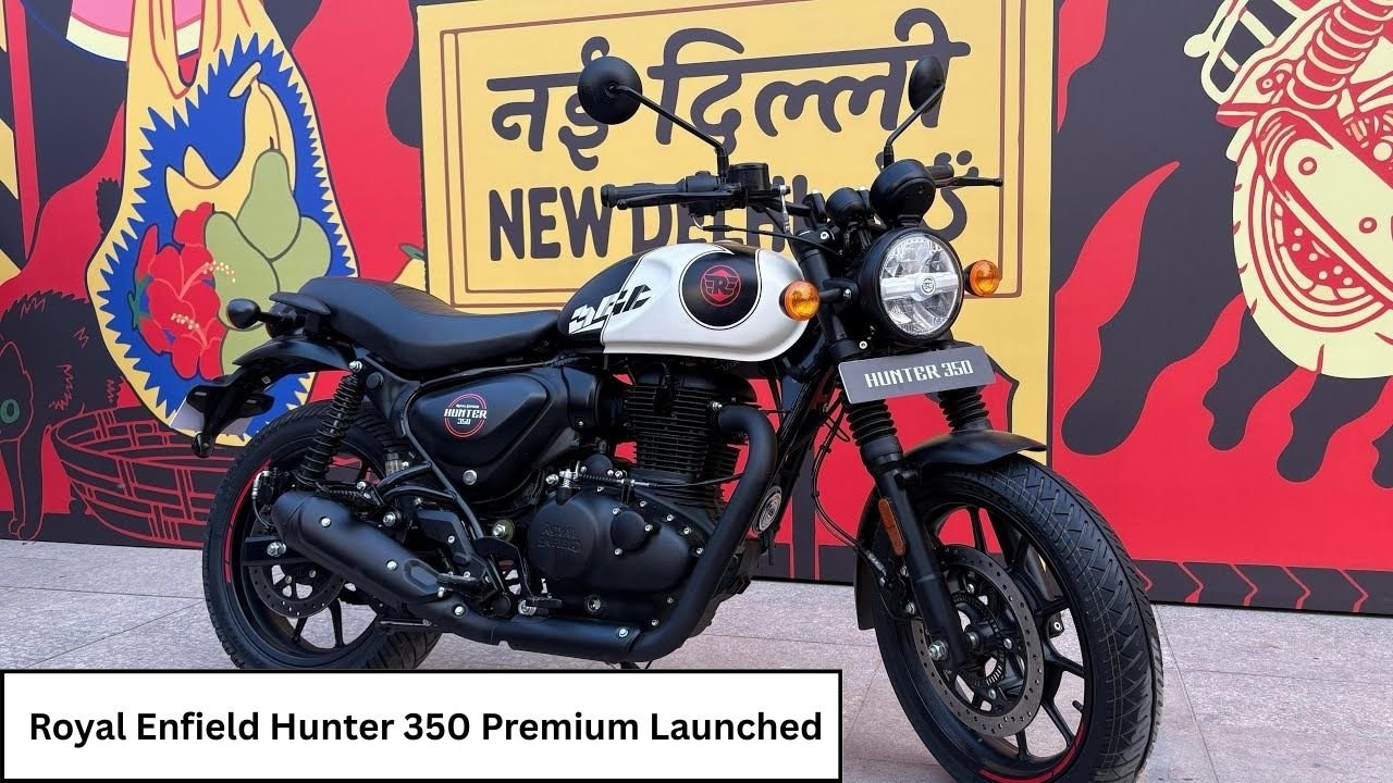 Royal Enfield Hunter 350 Premium Launched A Stylish Upgrade for Urban Riders